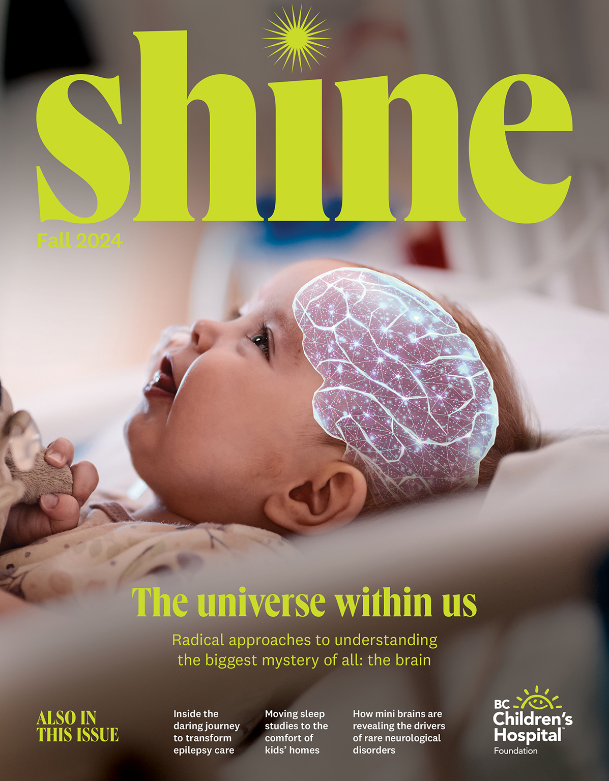 Shine magazine Fall 2024 front cover